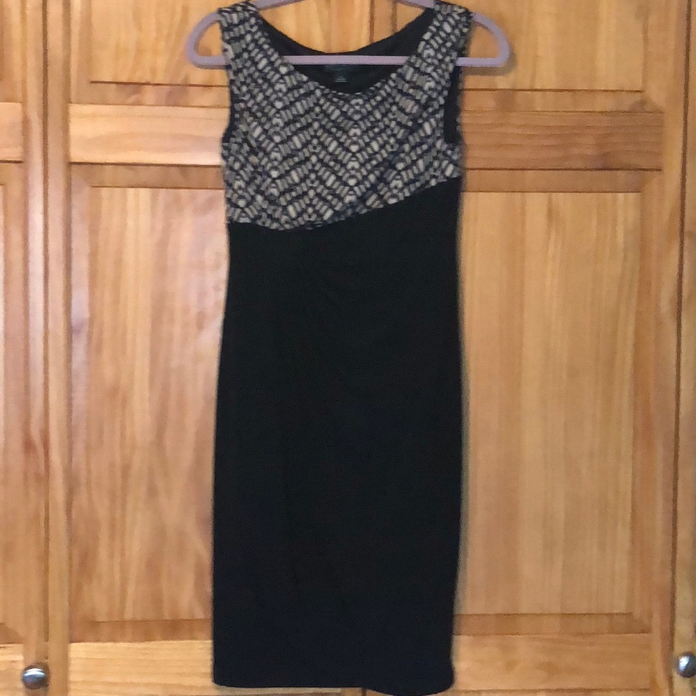 Black & Tan Connected Apparel Dress EUC
